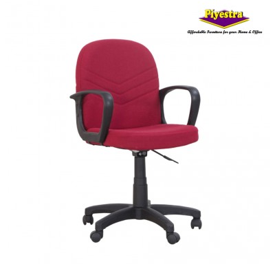 Sito Low Back Chair Fabric  - Maroon